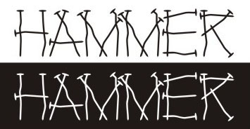 Hammer tipografinis logotipas